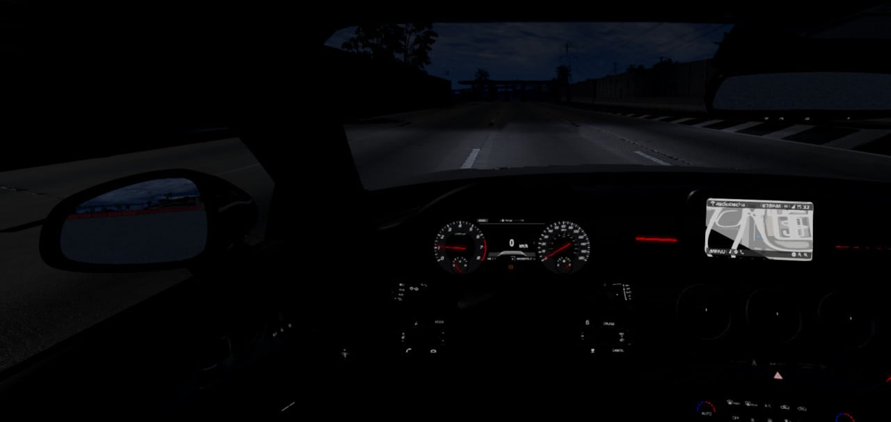 Kia Stinger realistic headlights